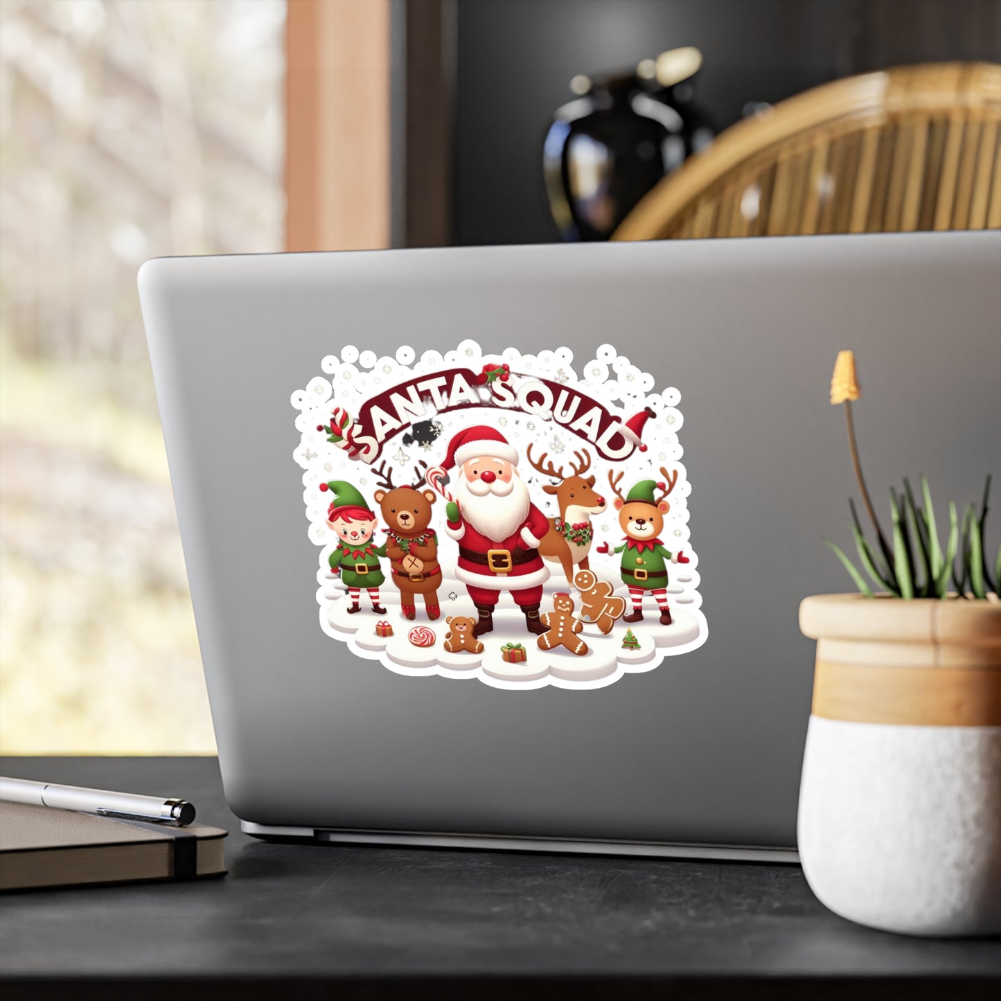 Santa Squad Prime Sticker