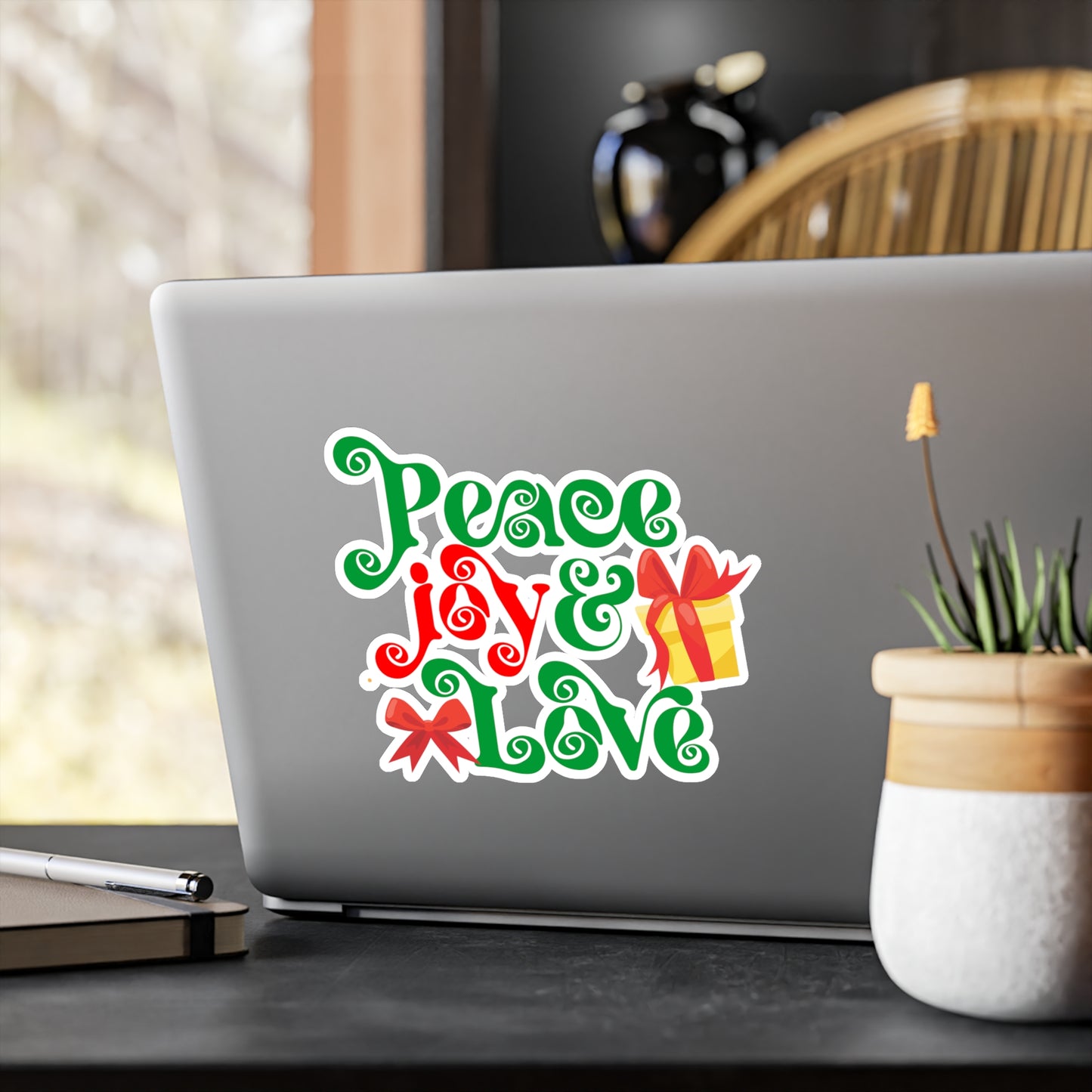 Peace Joy And Love Sticker