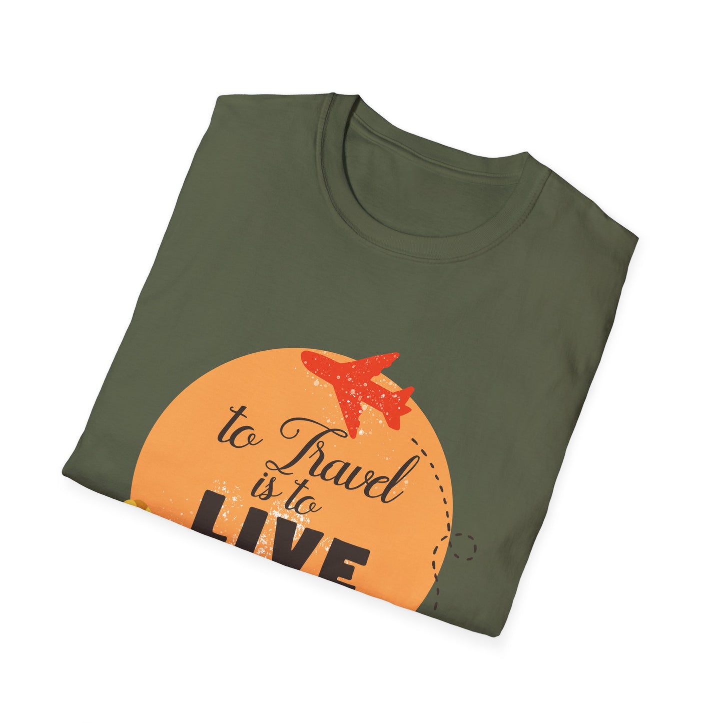 To Travel Is To Live Wanderlust Tee | Motivational Treats