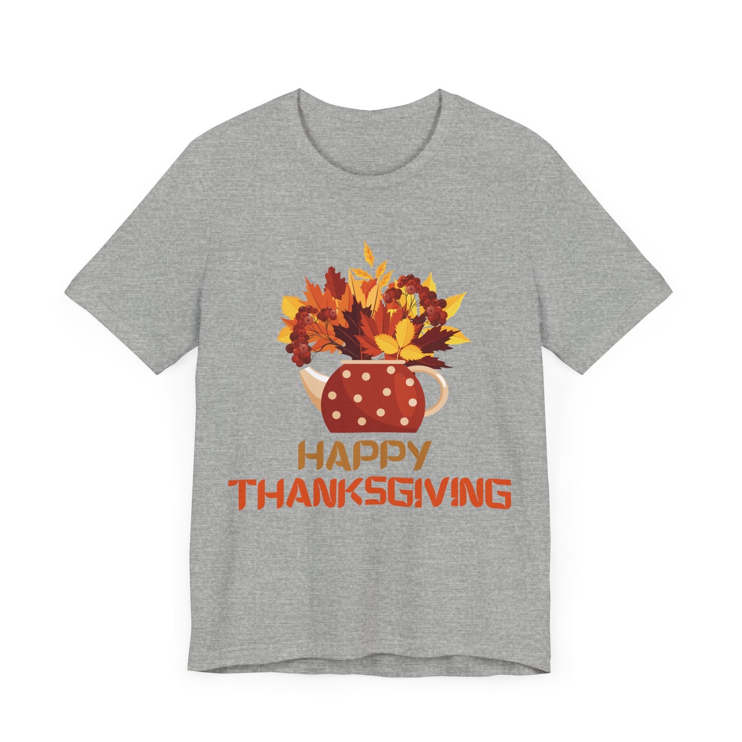 Kettle Plants in Fall Thanksgiving T-Shirt - Unisex