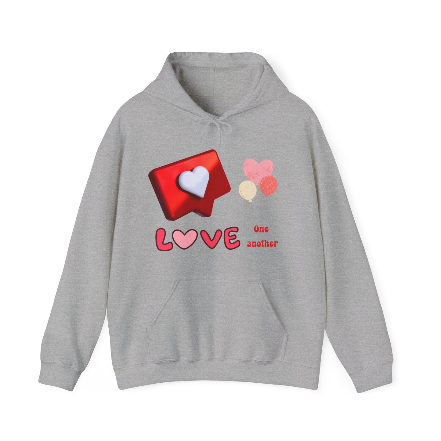 Love One Another Motivational Hoodie - Unisex