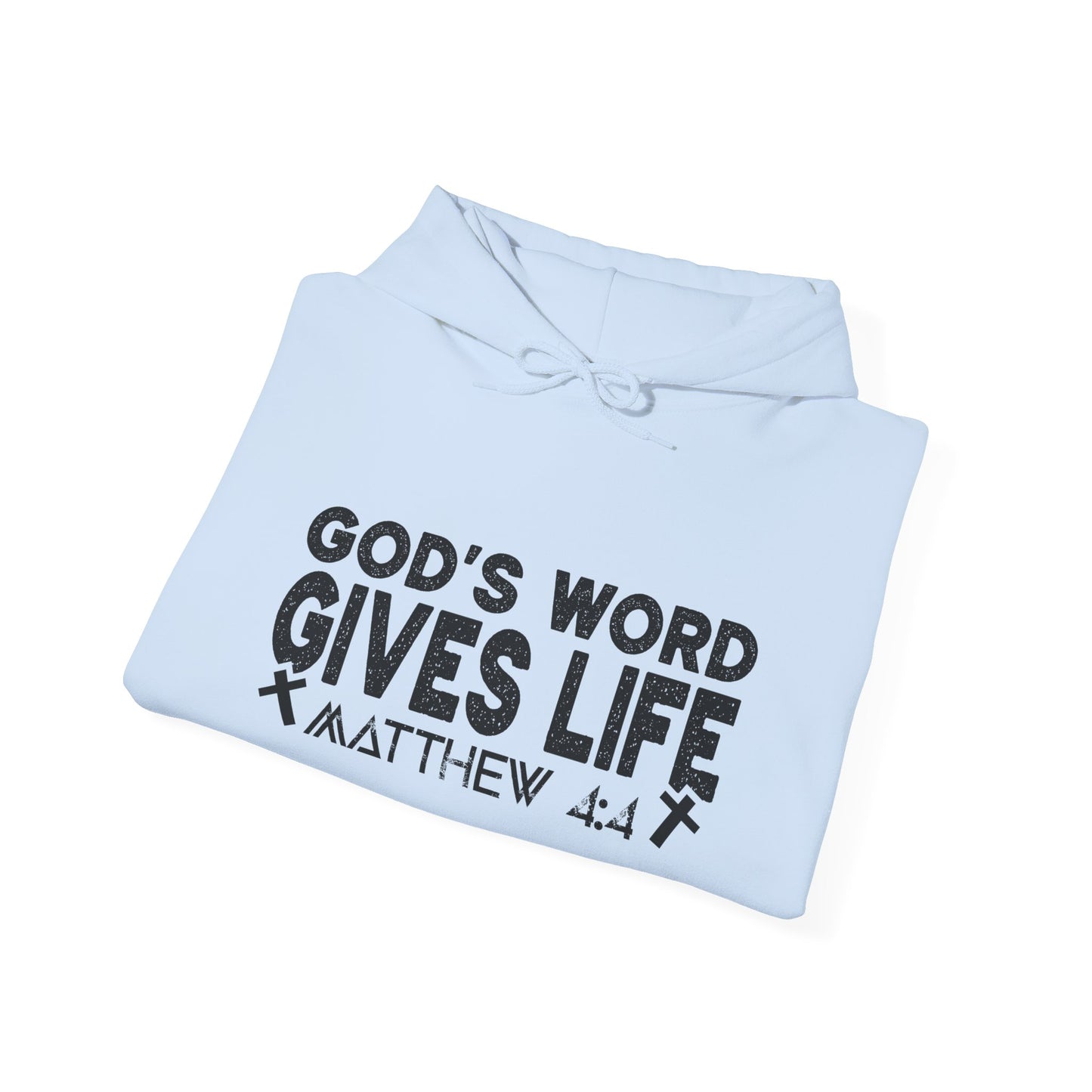 God’s Word Gives Life Christian Hoodie | Motivational Treats