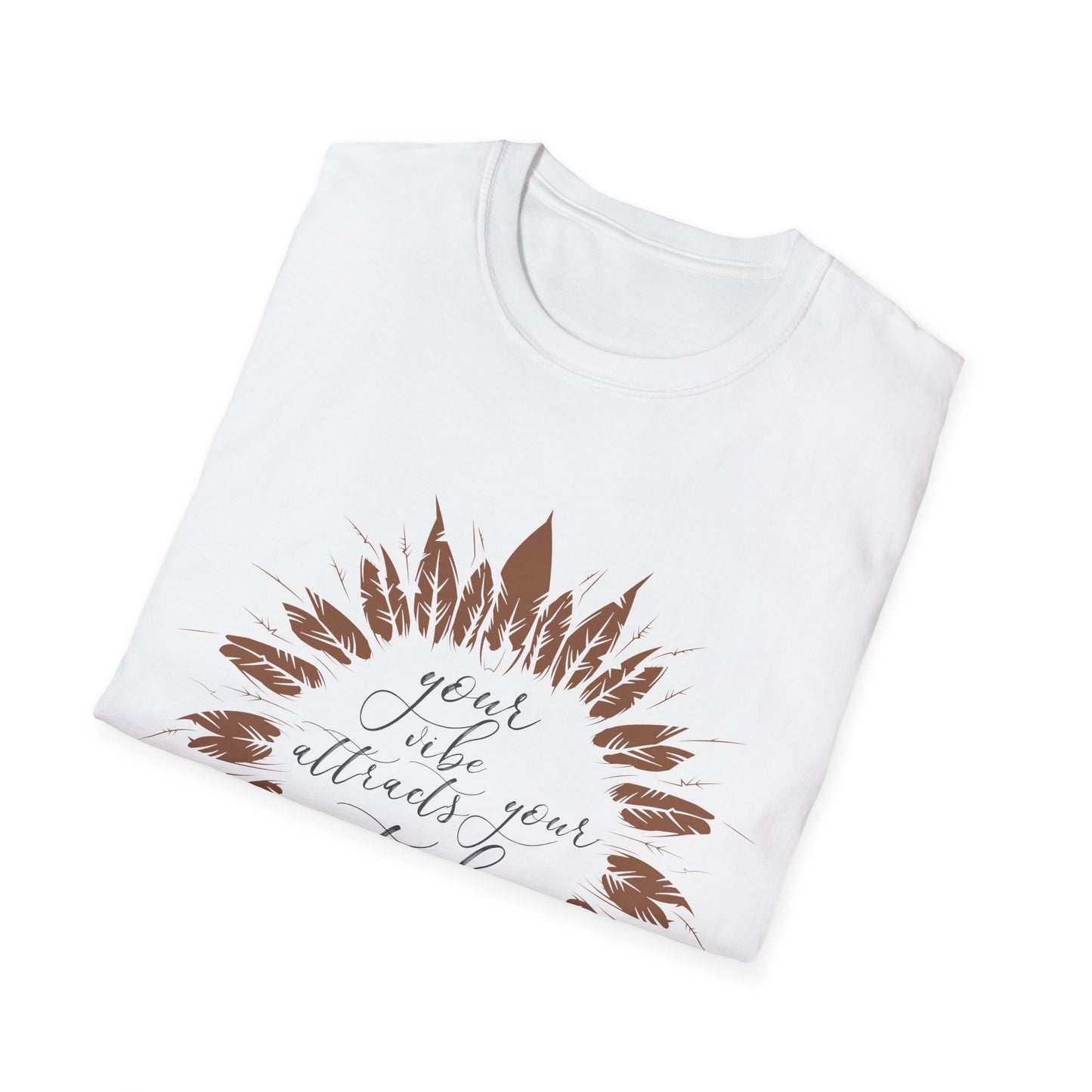 Your Vibe Attracts Your Tribe Motivational T-Shirt | Motivational Treats