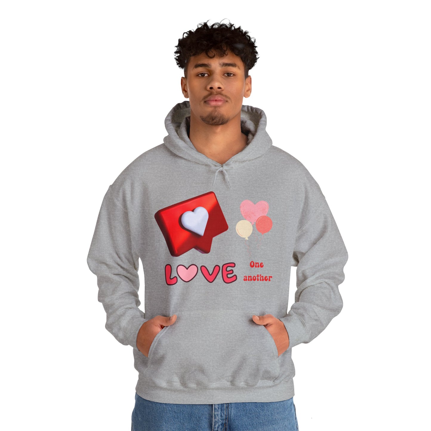 Love One Another Motivational Hoodie - Unisex