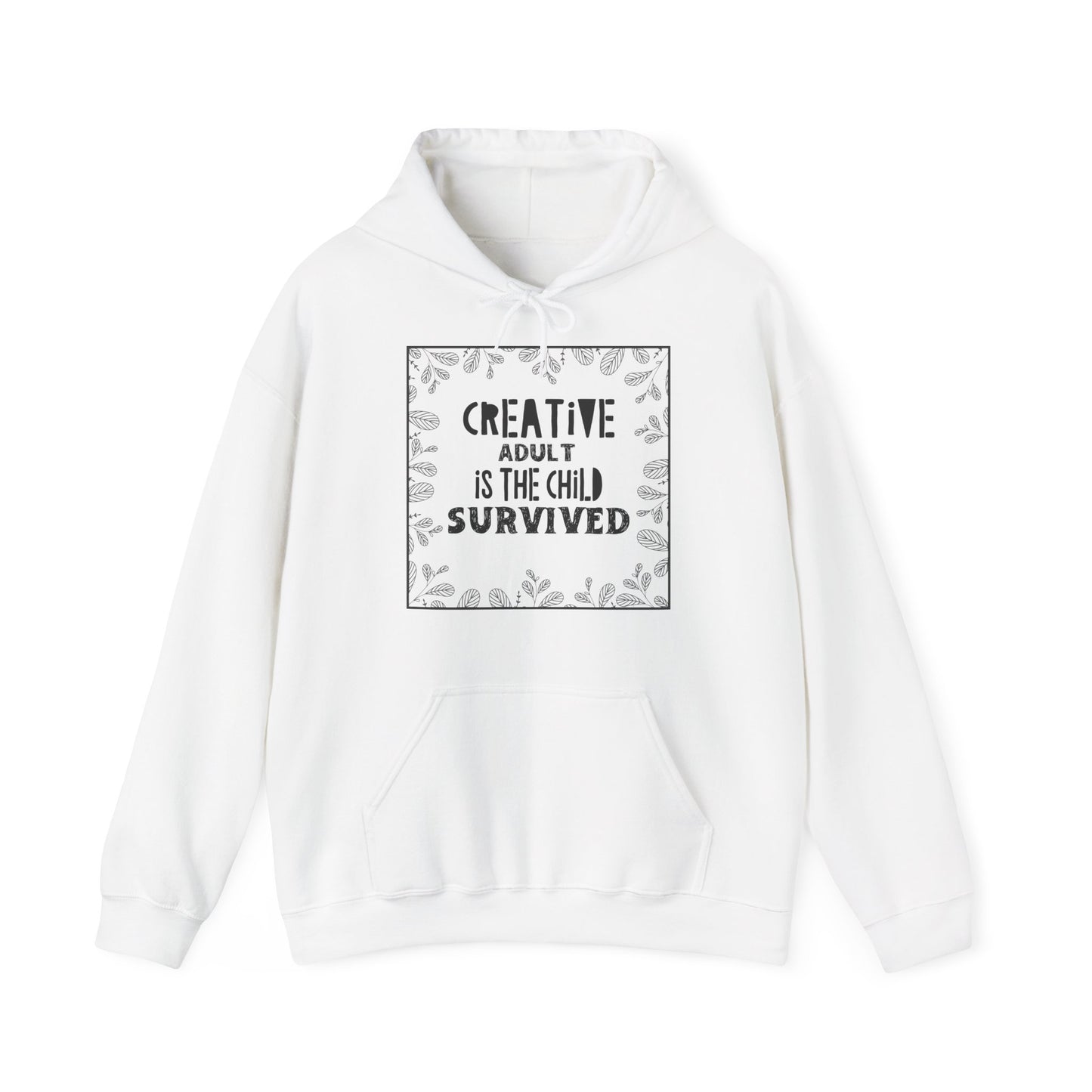 Creative Adult Motivational Hoodie - Inspirational Unisex Sweatshirt
