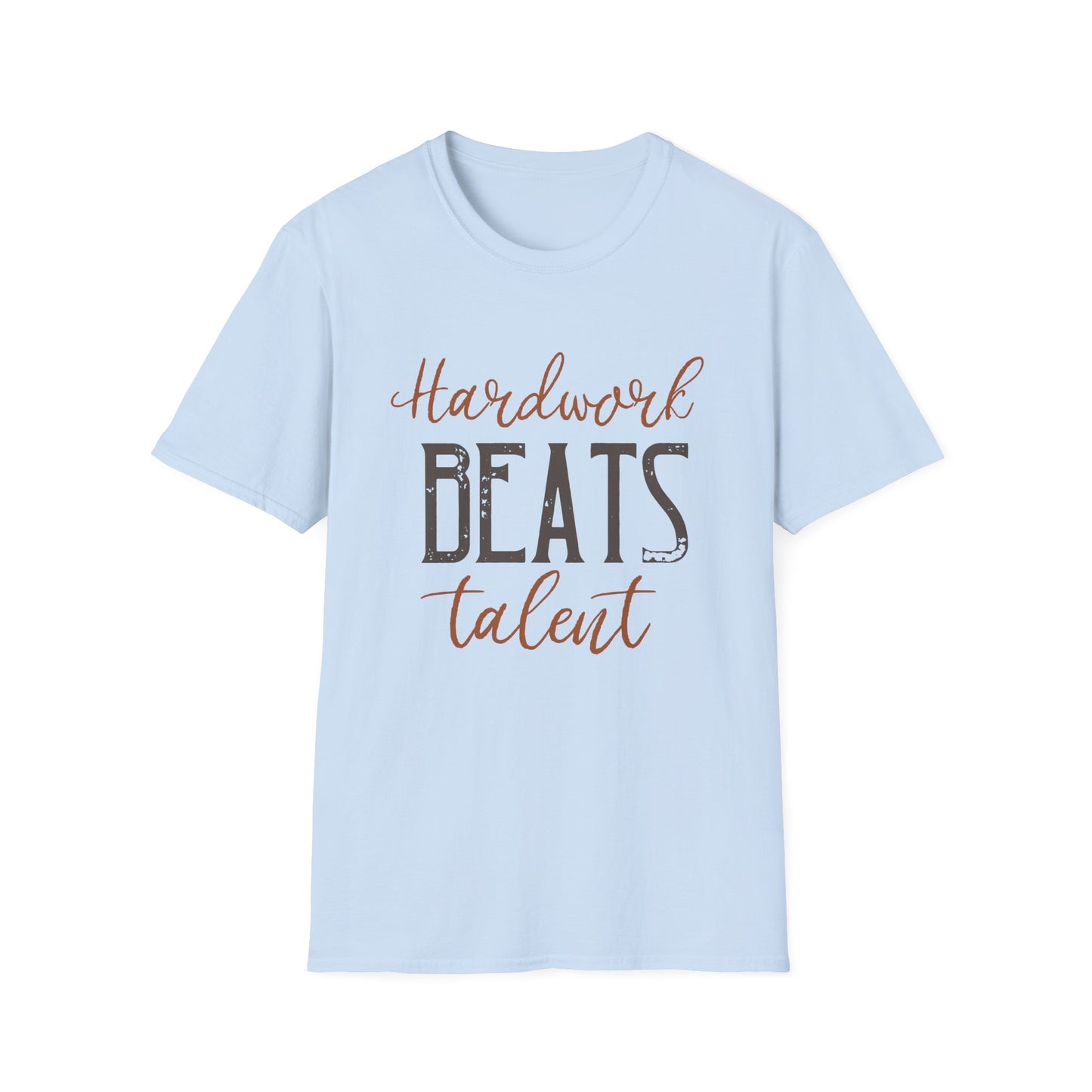 Hardwork Beats Talent Motivational T-Shirt | Motivational Treats