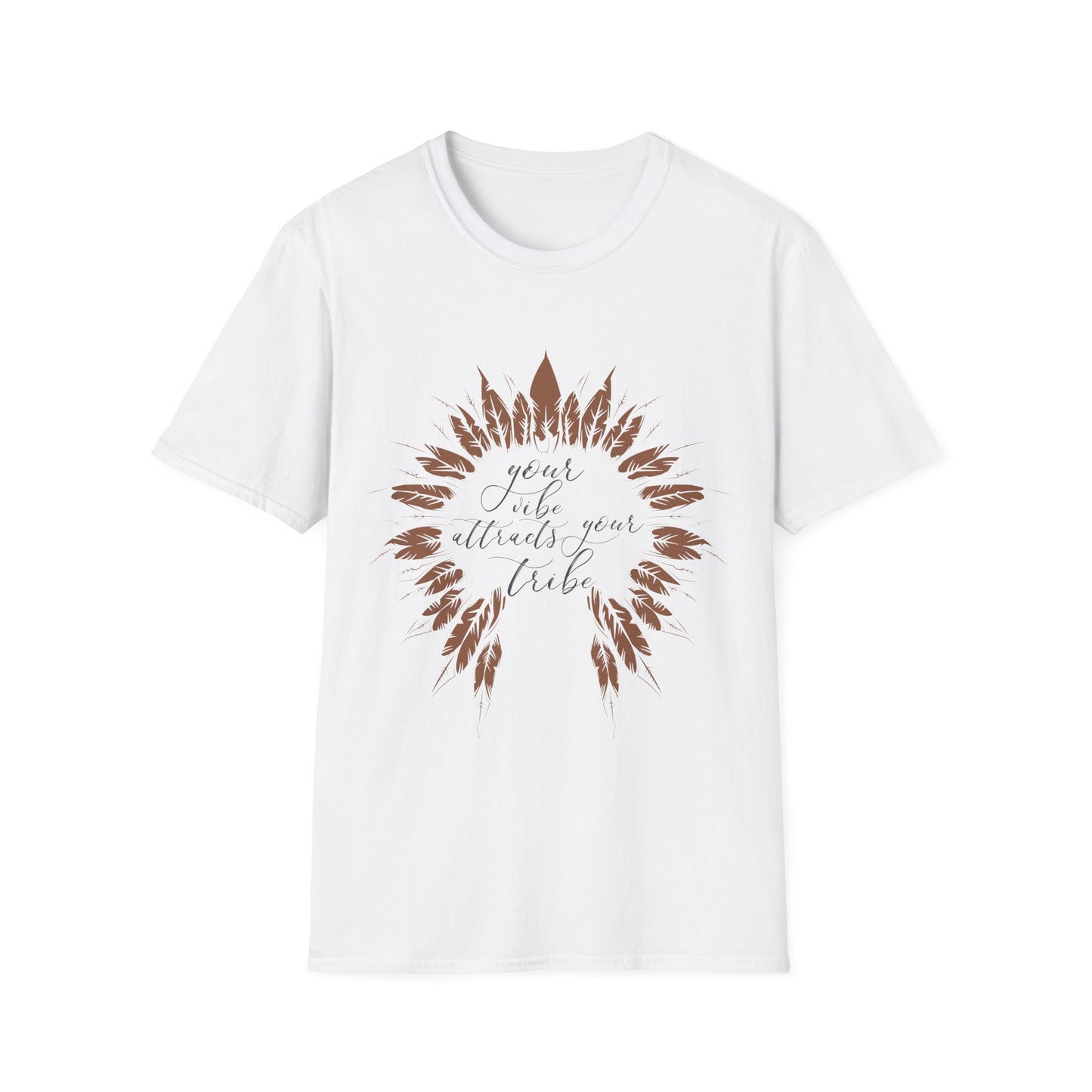 Your Vibe Attracts Your Tribe Motivational T-Shirt | Motivational Treats