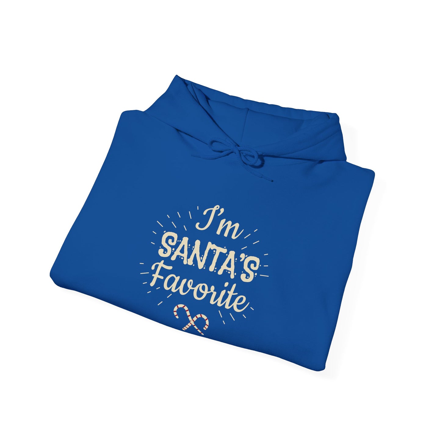 “I’m Santa’s Favorite” Christmas Hoodie | Motivational Treats