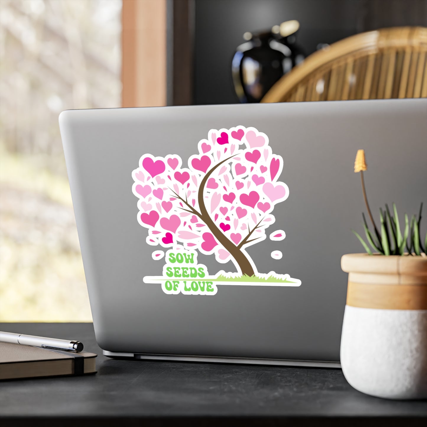 Sow Seeds of Love Sticker - Motivational Treats