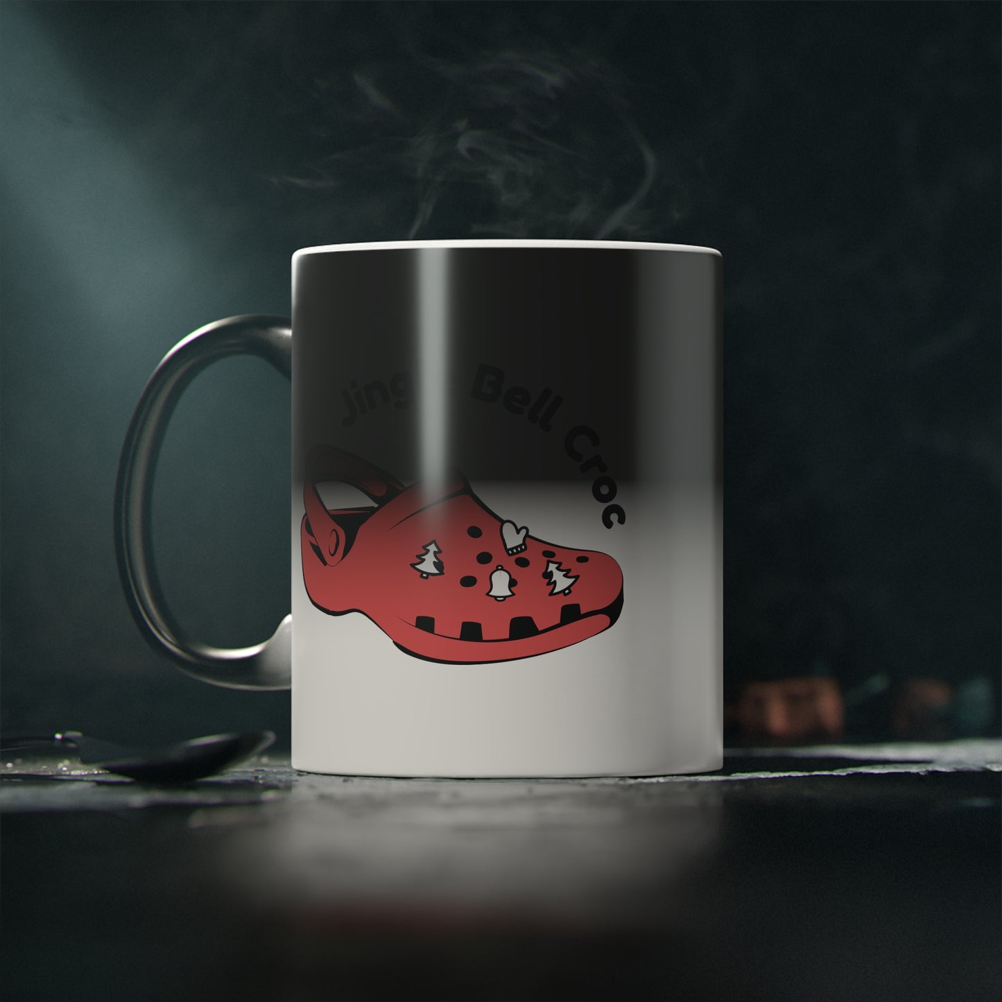 Jingle Bell Croc Christmas Colour-Changing Mug | Motivational Treats