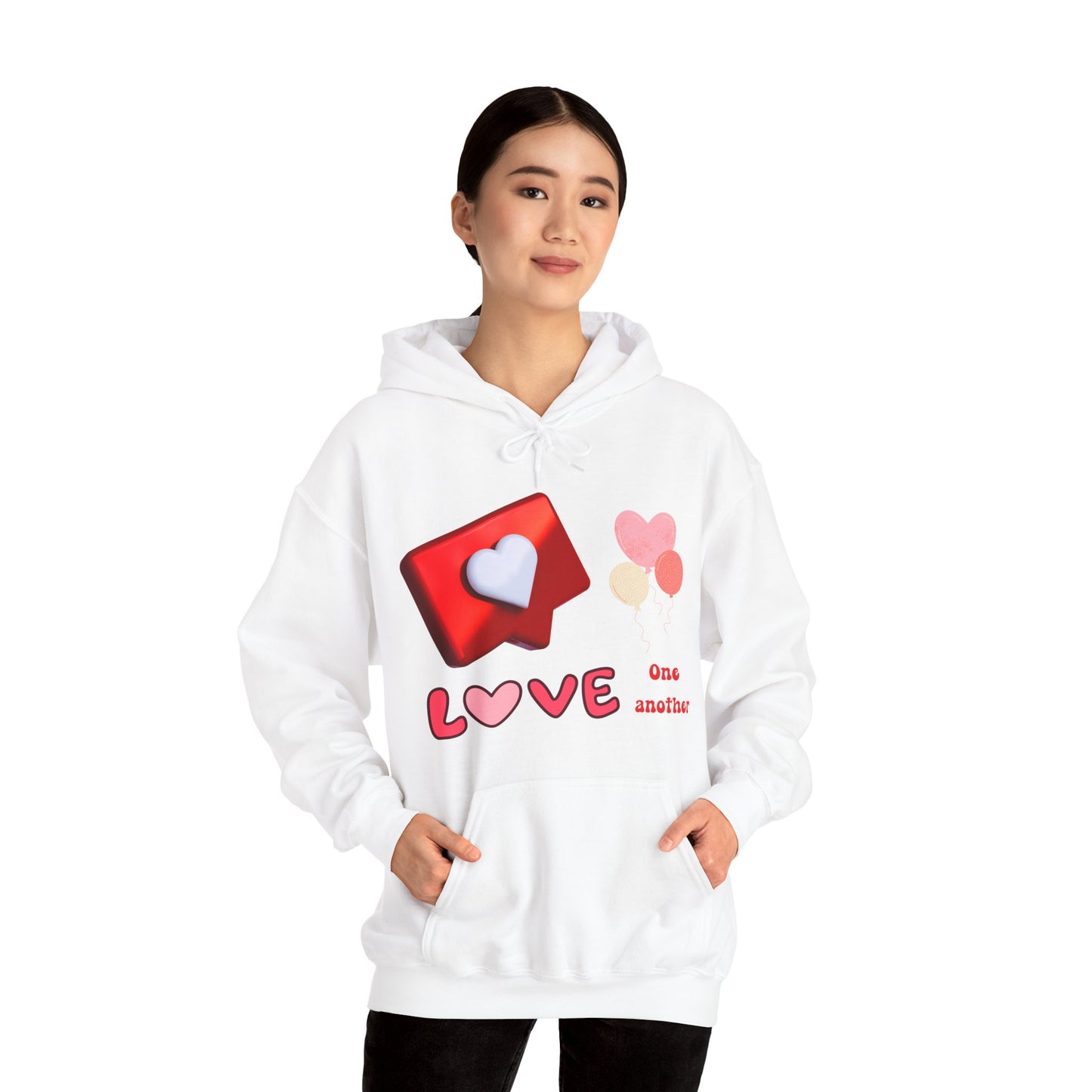 Love One Another Motivational Hoodie - Unisex