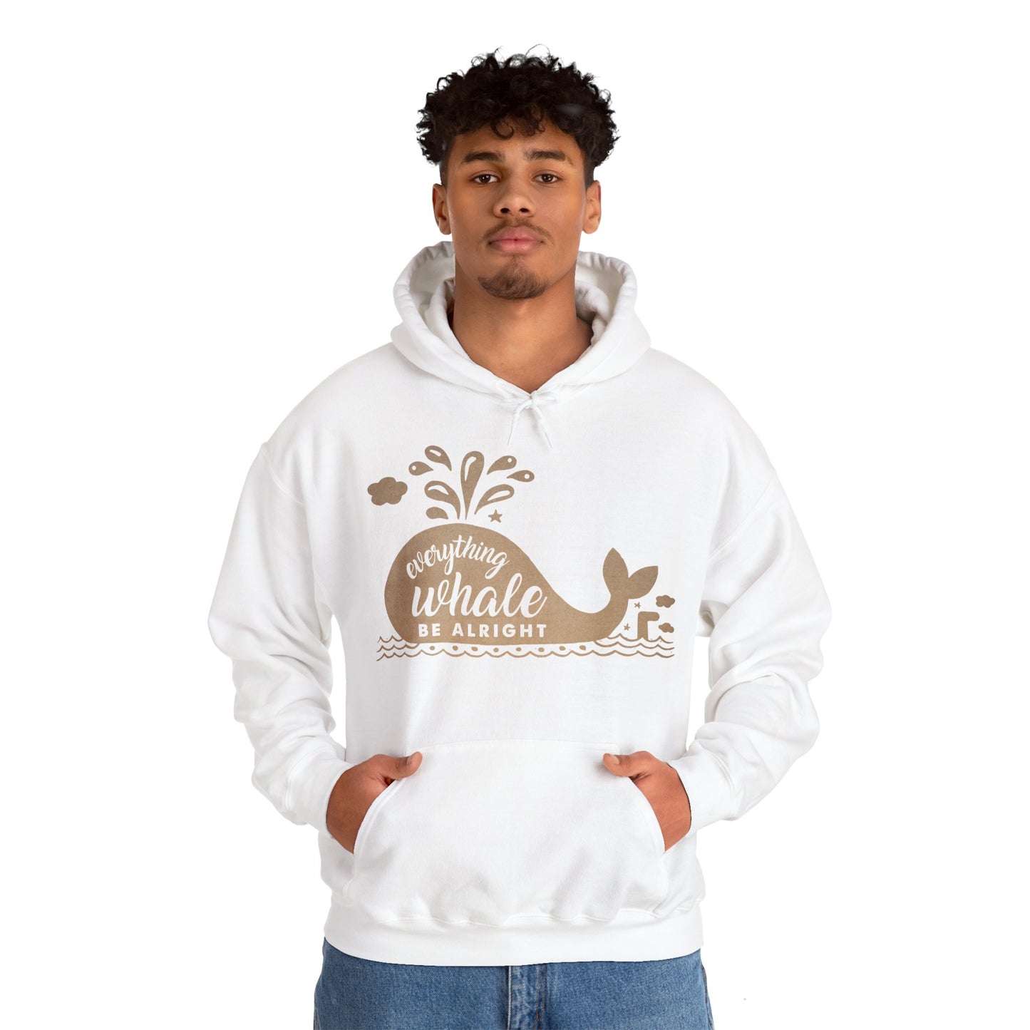Everything Whale Be Alright Motivational Hoodie | Motivational Treats