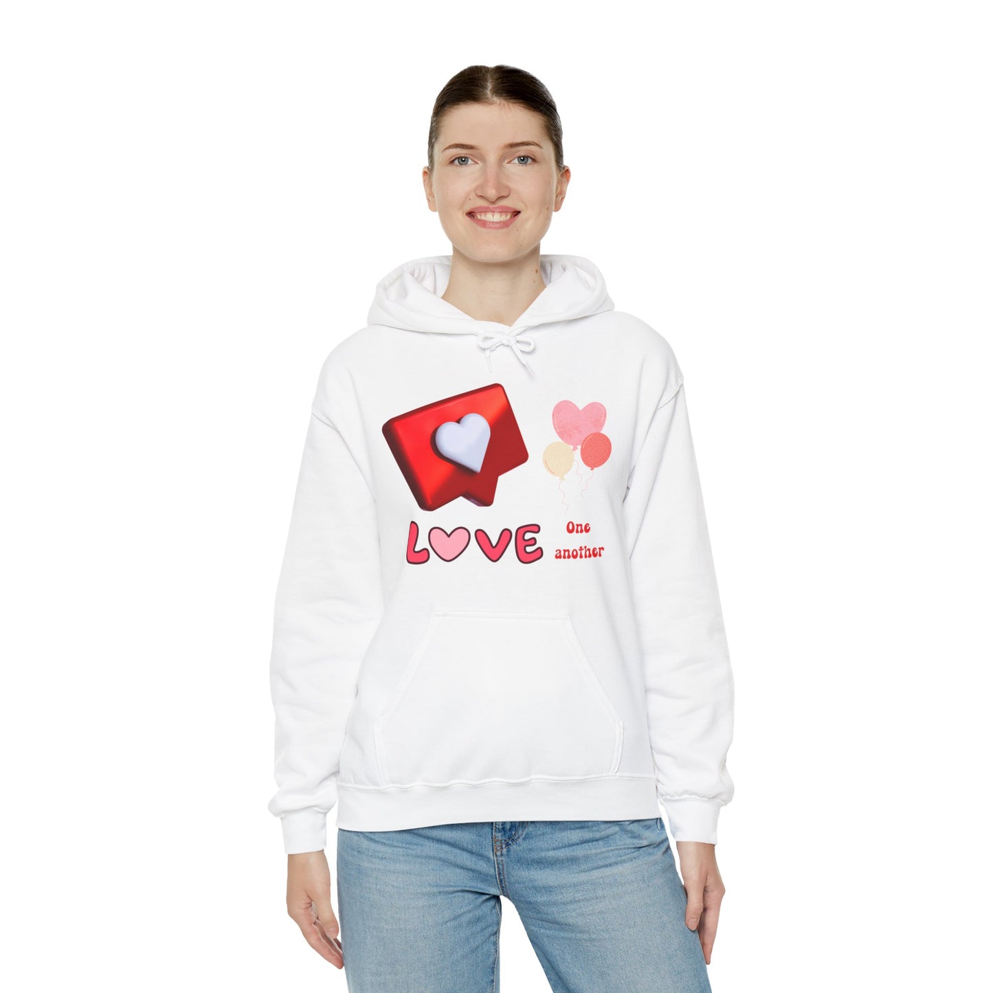 Love One Another Motivational Hoodie - Unisex