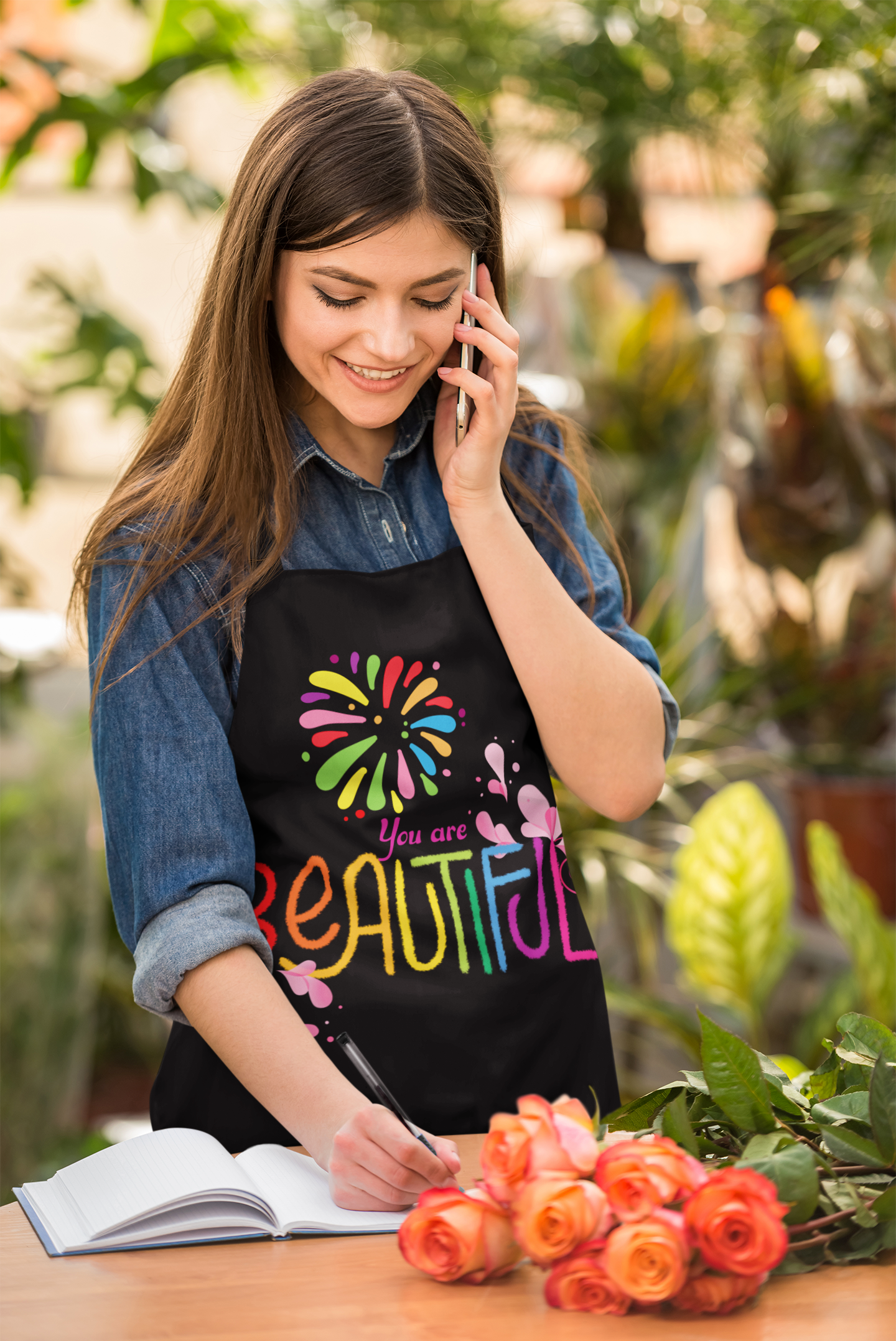 You Are Beautiful Motivational Apron - Motivational Treats