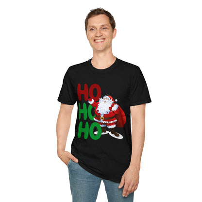 Christmas Unisex T-Shirt - Ho Ho Ho Design