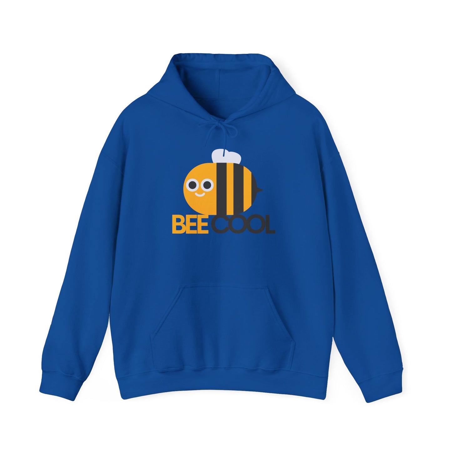 Motivational Unisex Hooded Sweatshirt - Bee Cool Design