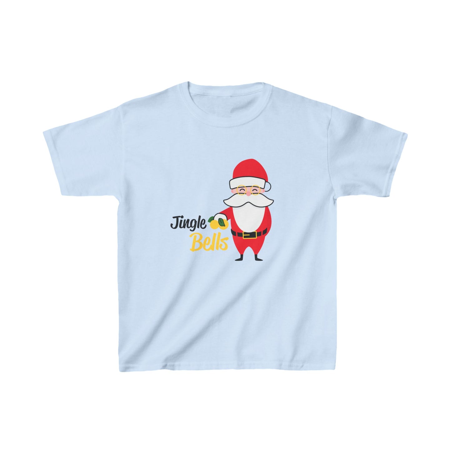 Christmas Unisex Kids T-Shirt - Jingle Bells Santa Design