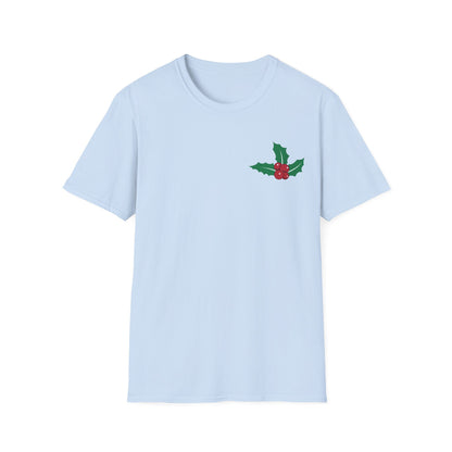 Christmas Unisex T-Shirt - Mistletoe Design