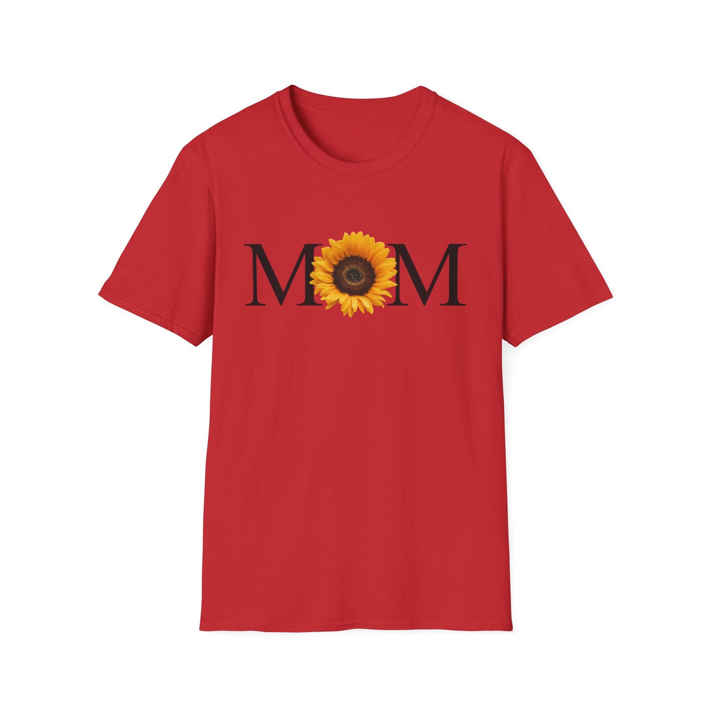 Mother's Day Unisex T-Shirt - Mom Sunflower Design