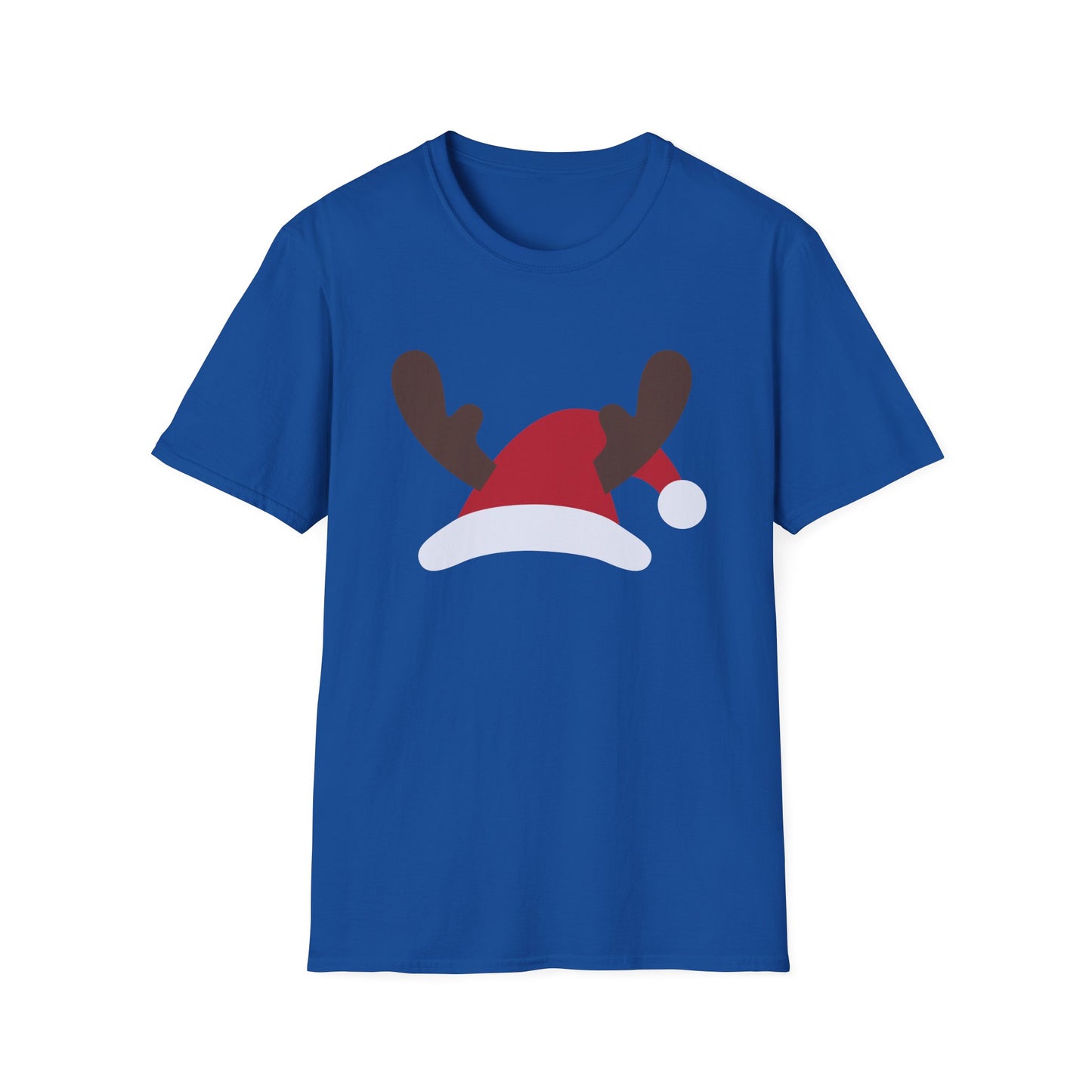 Christmas Unisex T-Shirt - Santa's Hat Design