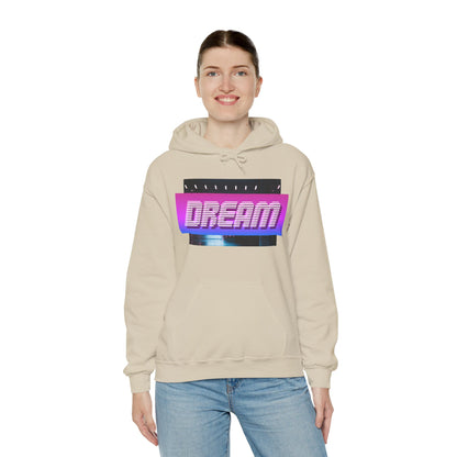 Motivational Unisex Hooded Sweatshirt - Dream Design