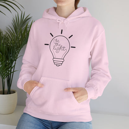 Christian Unisex Hooded Sweatshirt - Be The Light Design