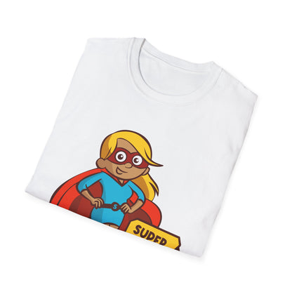 Mother's Day Unisex T-Shirt - Super Mom Flying Design