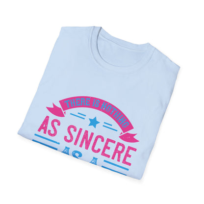 Mother's Day Unisex T-Shirt - There Is Nothing As Sincere As A Mother's Kiss Design