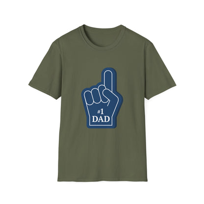 Father's Day Unisex T-Shirt - No1 Dad Design