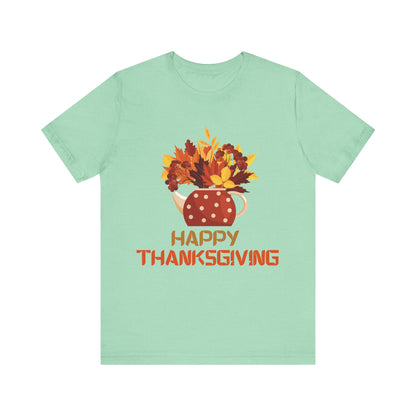 Kettle Plants in Fall Thanksgiving T-Shirt - Unisex