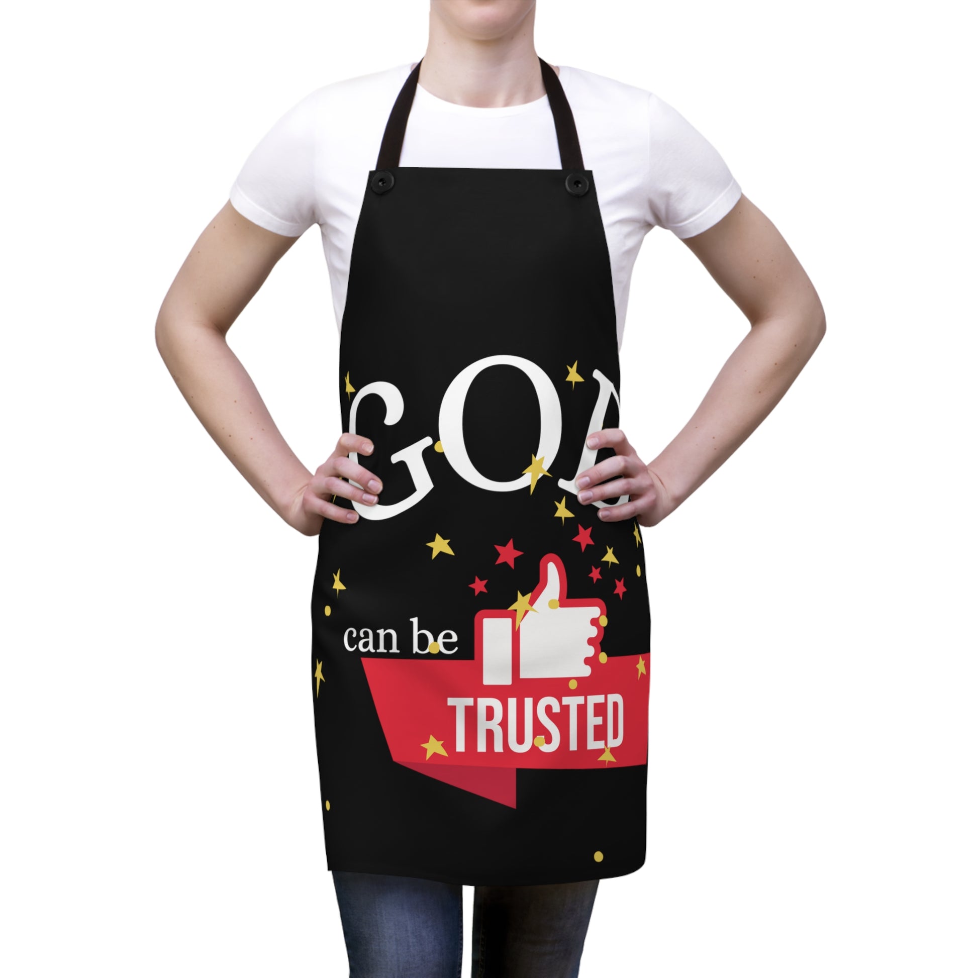 God Can Be Trusted Motivational Apron - Motivational Treats
