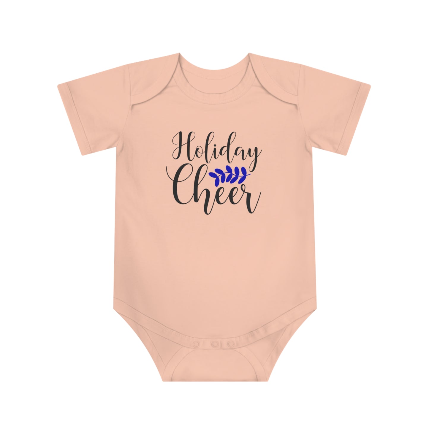 Christmas Baby Bodysuit - Festive Holiday Cheer Design