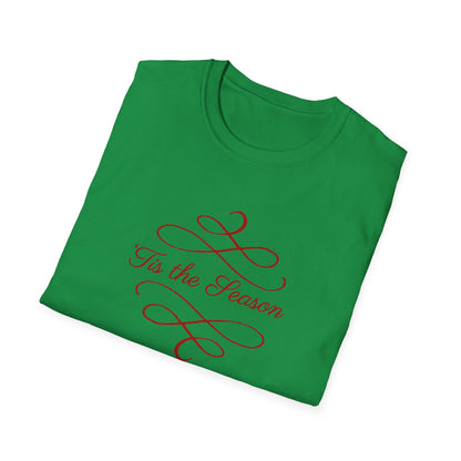 Christmas Unisex T-Shirt - Tis The Season Design