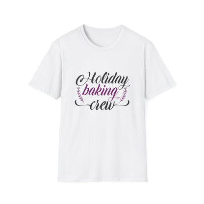 Christmas Unisex T-Shirt - Holiday Baking Crew Design