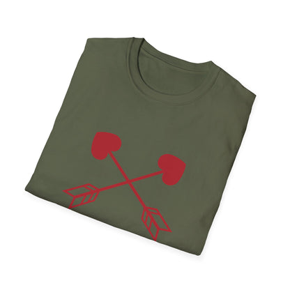 Valentine's Day Unisex T-Shirt - Cupidon Arrows Design