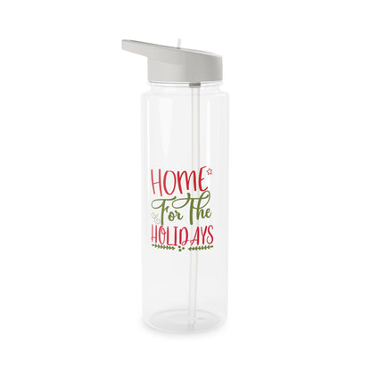 Tritan Water Bottle - Home For The Holidays Design