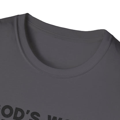 Christian Unisex T-Shirt - God's Word Gives Life Design