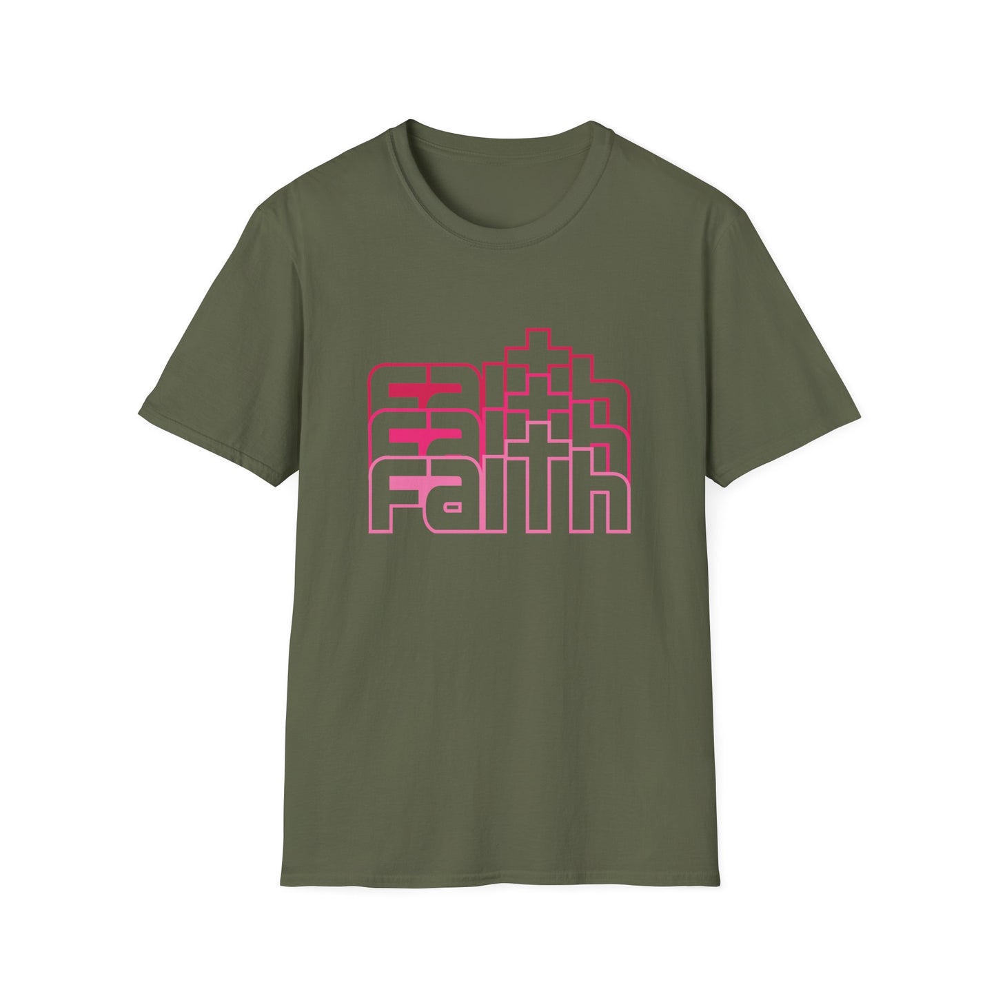 Christian Unisex T-Shirt - Faith Echoes Design