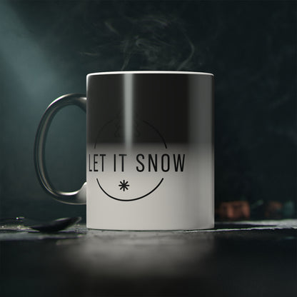 Christmas Color Changing Mug - Let It Snow Design