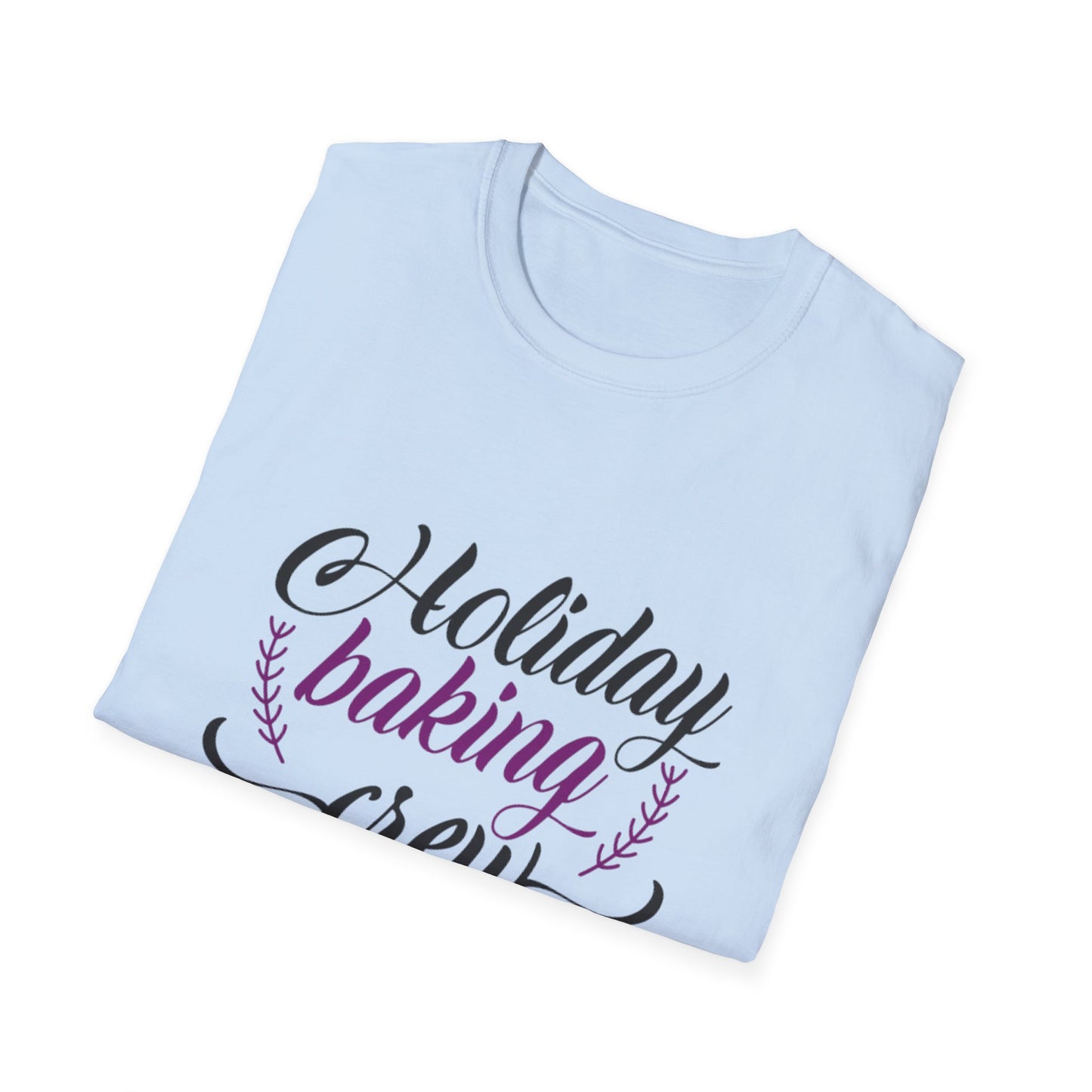 Christmas Unisex T-Shirt - Holiday Baking Crew Design