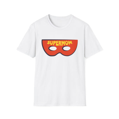 Mother's Day Unisex T-Shirt - Mom Hero Mask Design