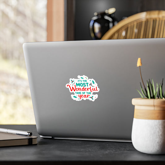 It's The Most Wonderful Time Of The Year Sticker - Motivational Treats