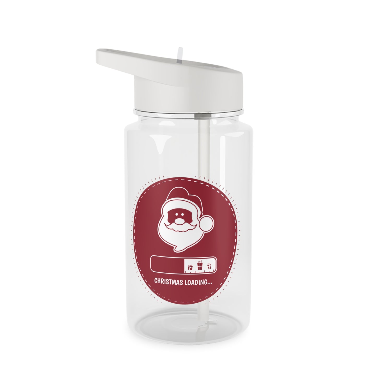 Tritan Water Bottle - Christmas Loading Design