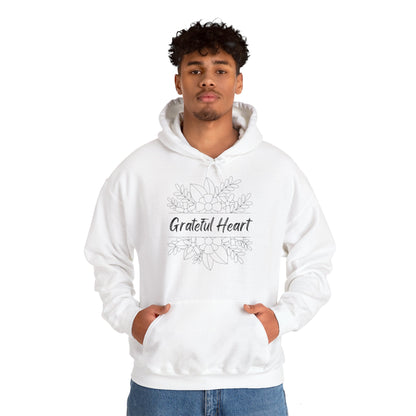 Christian Unisex Hooded Sweatshirt - Grateful Heart Design