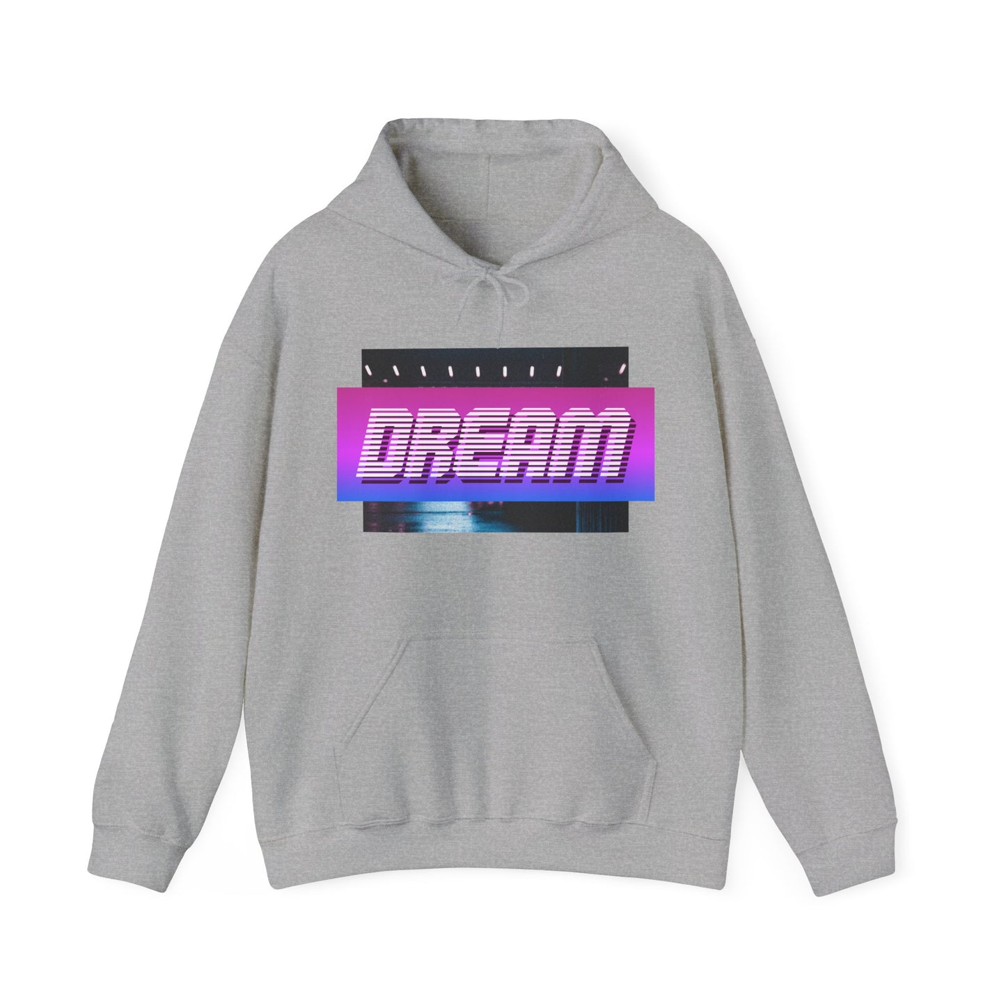 Motivational Unisex Hooded Sweatshirt - Dream Design