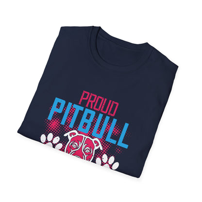 Mother's Day Unisex T-Shirt - Proud Pitbull Mom Design