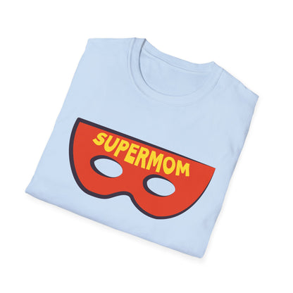 Mother's Day Unisex T-Shirt - Mom Hero Mask Design