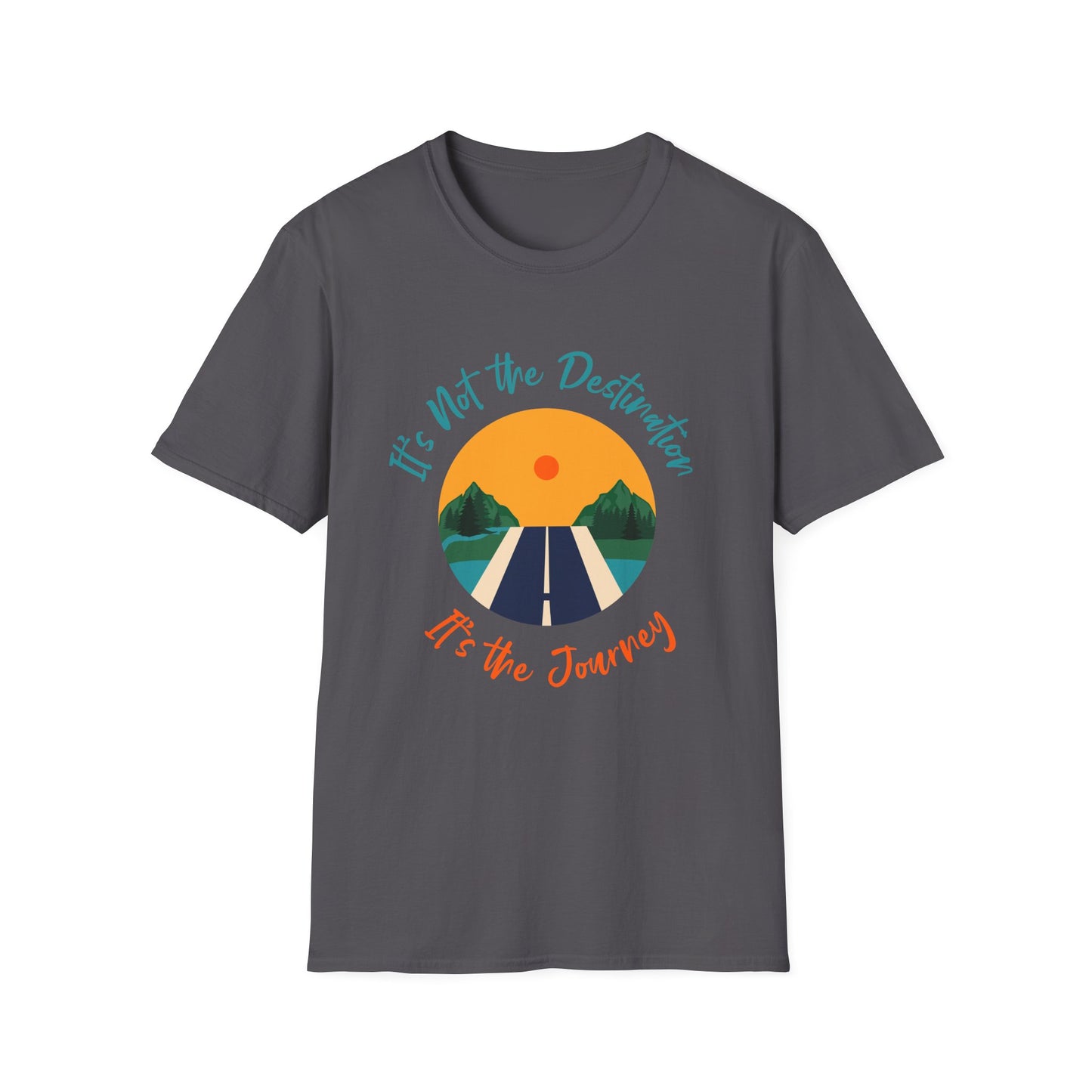 Motivational Unisex T-Shirt - It's The Journey Design