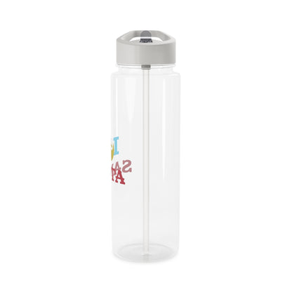 Tritan Water Bottle - I Love Santa Design