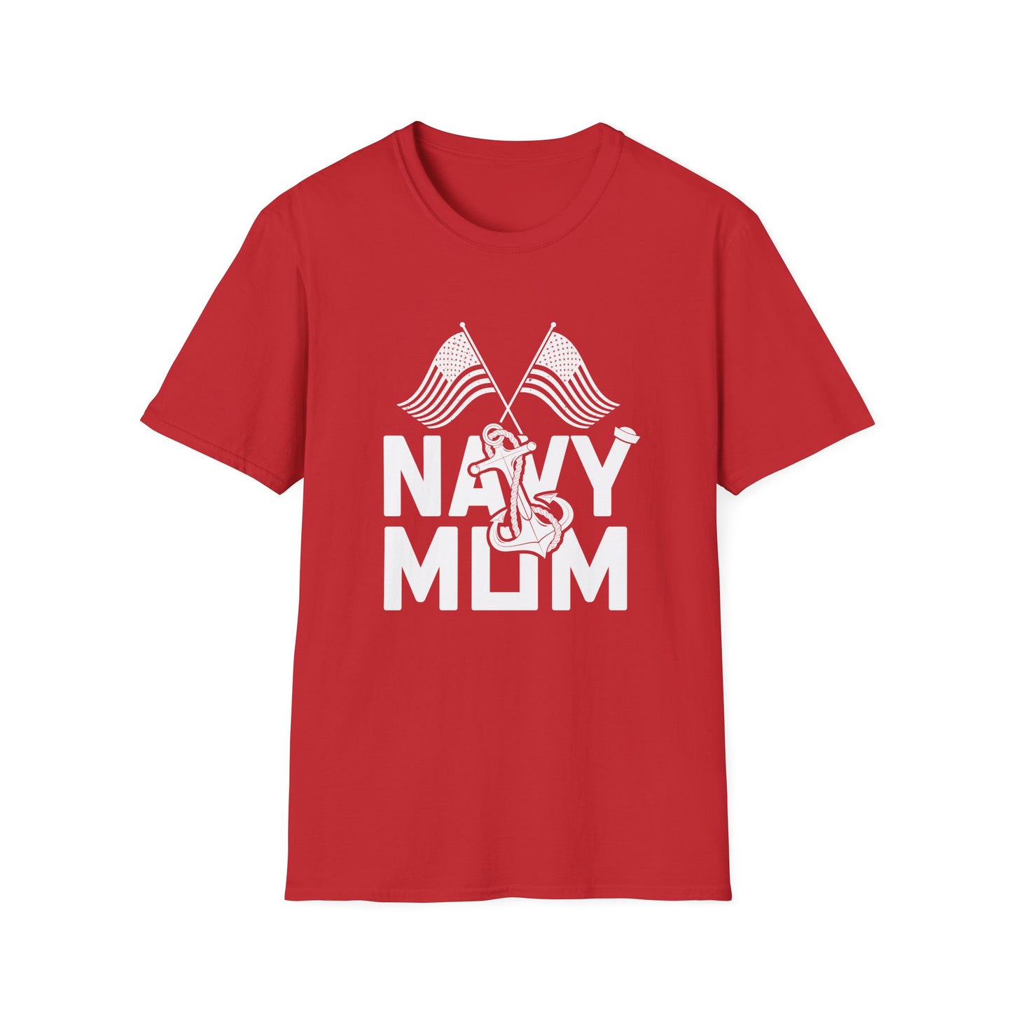 Mother's Day Unisex T-Shirt - Navy Mom Design